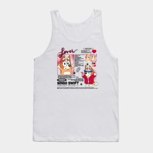 Bluey Bingo Sing Song Lover Tank Top